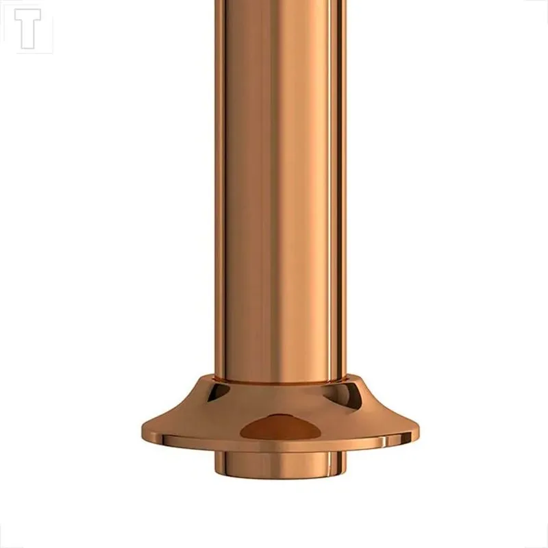 Tubo De Ligação Ajustável Bacia Sanitário Deca - Red Gold