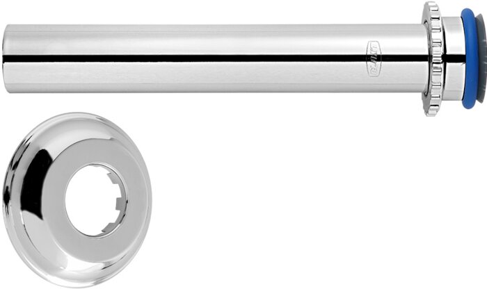 Tubo de Ligação Rigido Ajustável Para Vaso Em Latão Cromado - Blukit