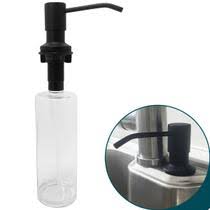 Dosador de detergente Líquido em Aço Inox Black Matte - Ghelplus