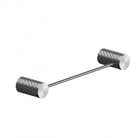 Porta Toalha de Rosto 30cm Hera Titânio