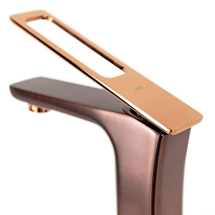 Torneira Monocomando de Mesa Bica Baixa - Columbia Bronze