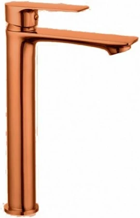 Torneira Monocomando Bica Alta Rose Gold - Kromma KR649N