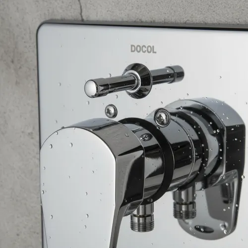 Acabamento monocomando chuveiro e ducha higiênica 1/2” Docol Lift Base Docol