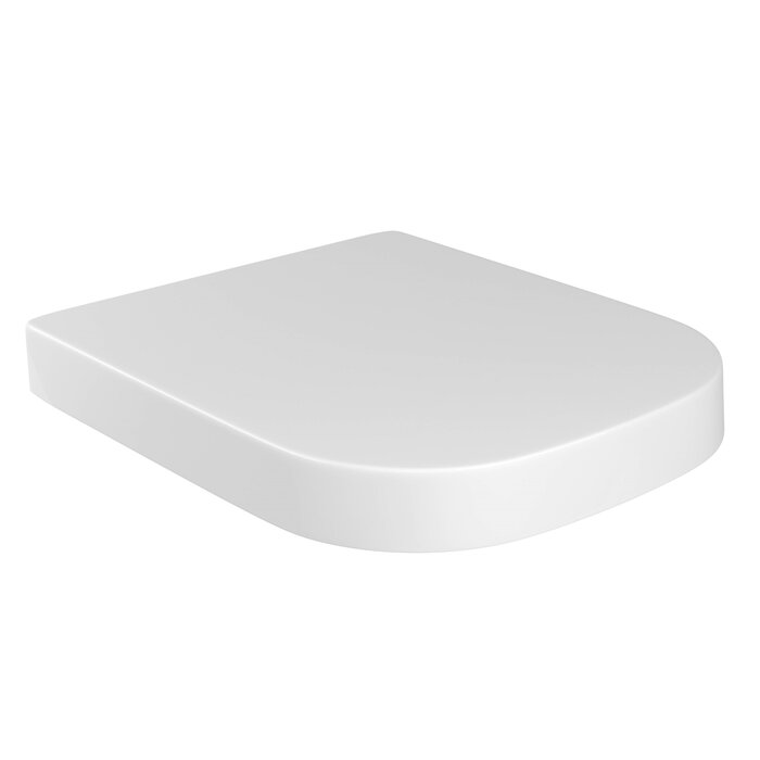 Assento Termofixo com Slow Close e Easy Clean Branco Quadra/ Piano AP.336.17 - Original Deca