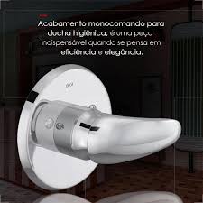 Acabamento Monocomando Para Ducha Higiênica Smart Deca 4993.c71.act