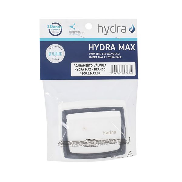 Acabamento Para Válvula De Descarga Hydra Max Branco Deca 4900