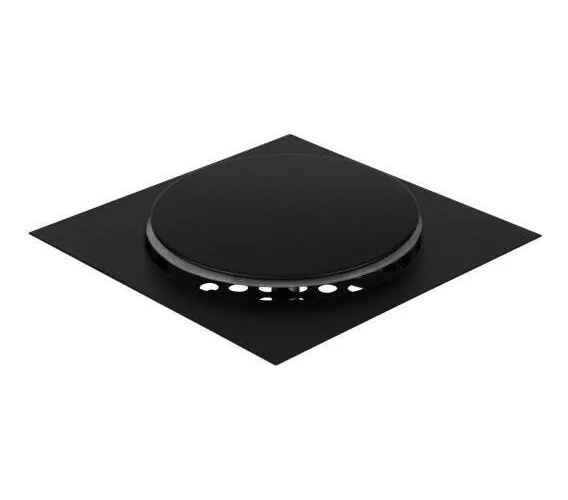 Grelha/Ralo Click Black Fosco 15x15 - Ducon Metais
