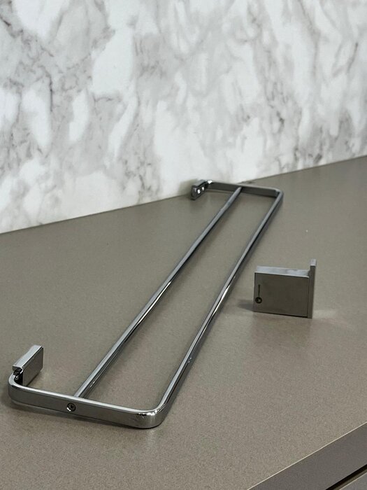 Kit Acessórios 2 peças Cromado aço 304 - Crismoe