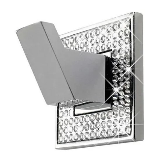 Cabide Diamond Banheiro Cromado - Zen Design