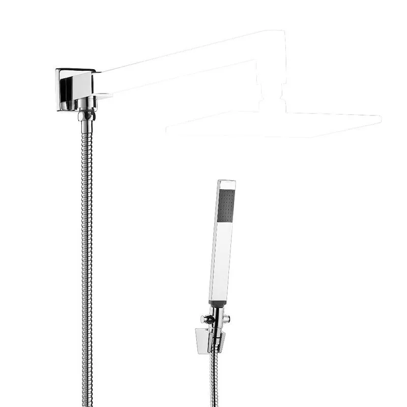 Ducha Manual Loren Quadra com Desviador Quadrado - Lorenzetti