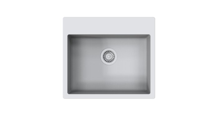 Cuba Alecrim 60 Duraquartz Branco Nevado - Sabbia