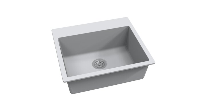 Cuba Alecrim 60 Duraquartz Branco Nevado - Sabbia