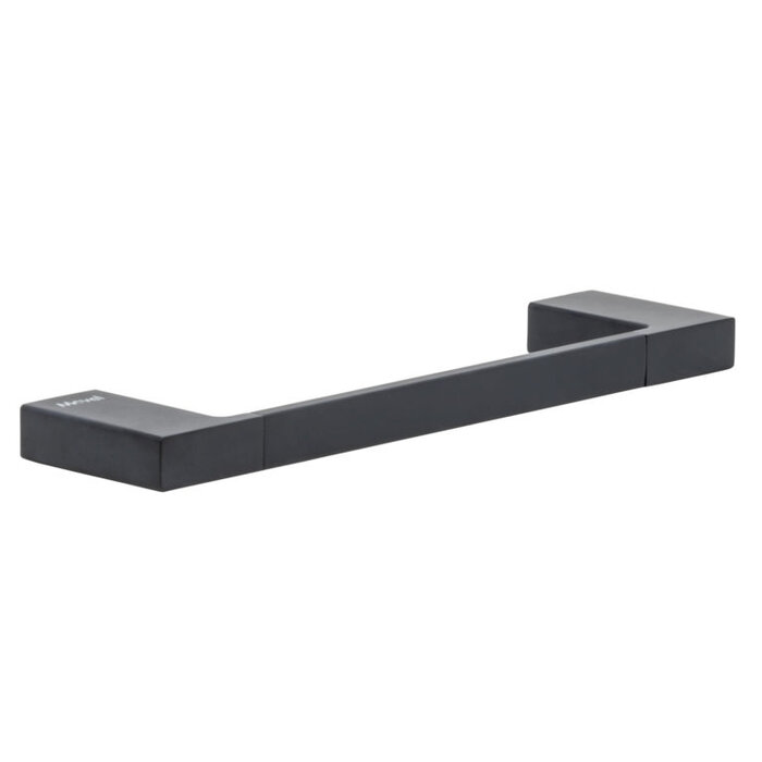Toalheiro de Rosto de Parede 30cm Lux Black Fosco - Movel