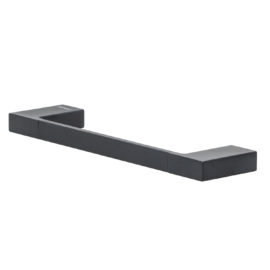 Toalheiro de Rosto de Parede 30cm Lux Black Fosco - Movel