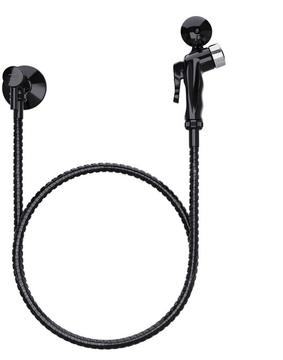 Ducha Higiênica Luxo com Registro Black - Blukit